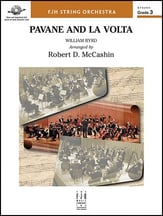 Pavane and La Volta Orchestra sheet music cover